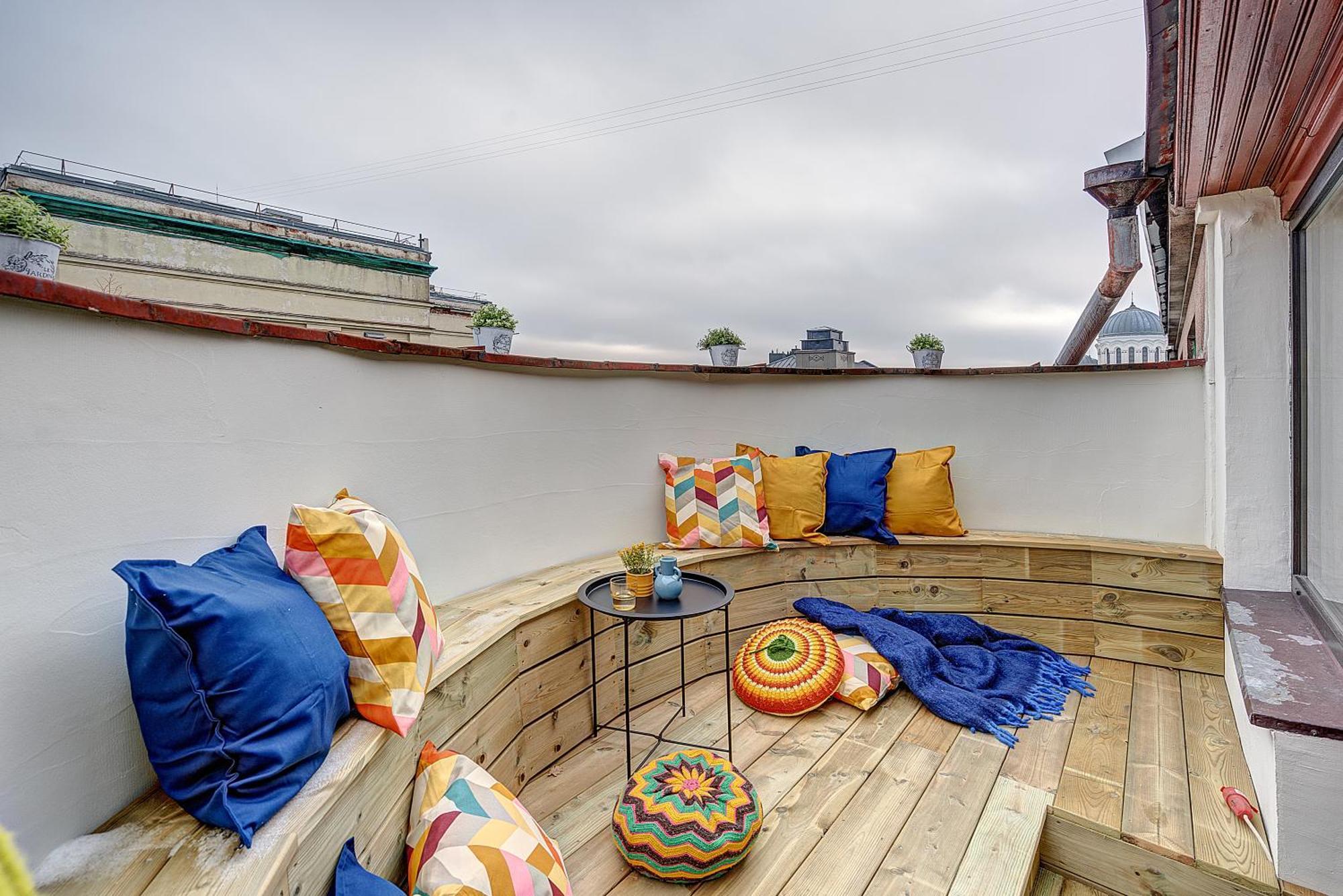 Funky Penthouse City Center Κάουνας Δωμάτιο φωτογραφία